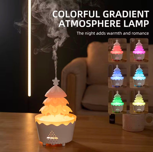 Colorful Gradient Aroma Diffuser & Night Lamp