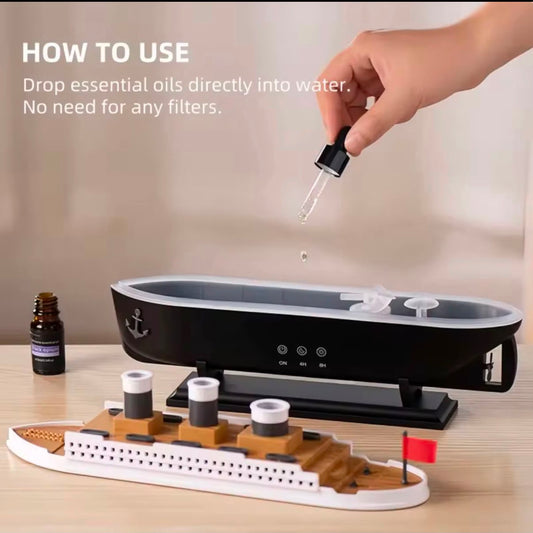 Cruise Ship Aroma Diffuser with Remote Control
