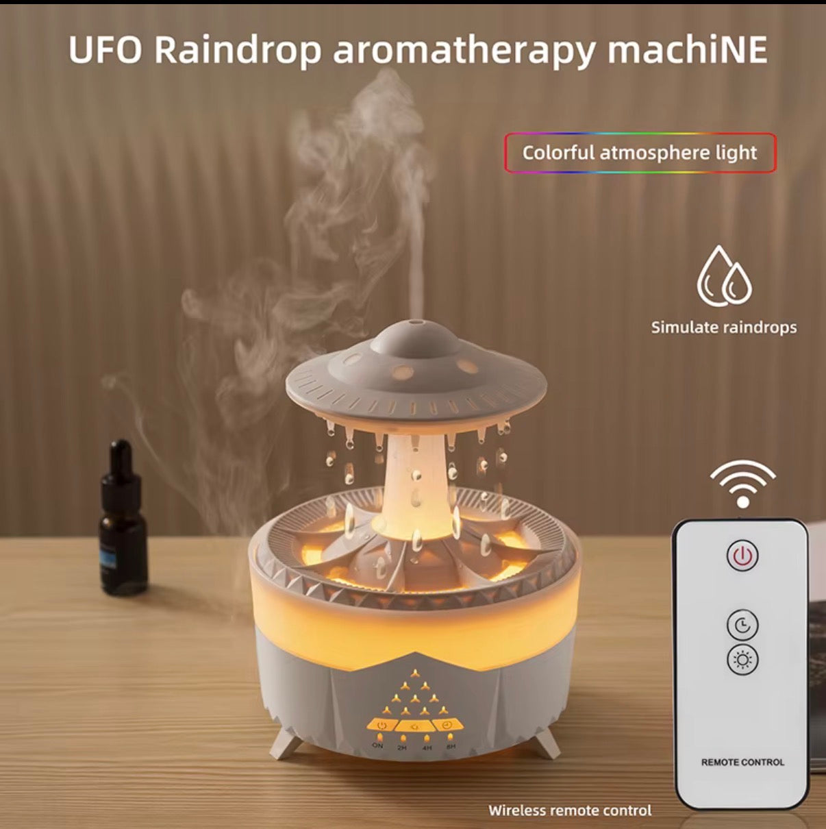 UFO Raindrop Aroma Diffuser
