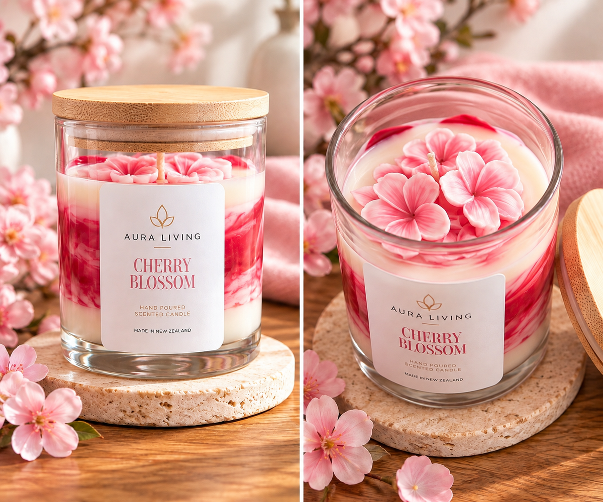 Cherry Blossom Candle