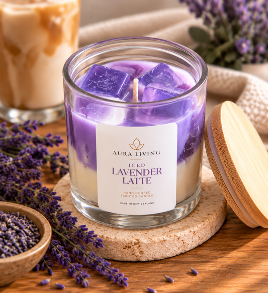 Iced Lavender Latte Candle