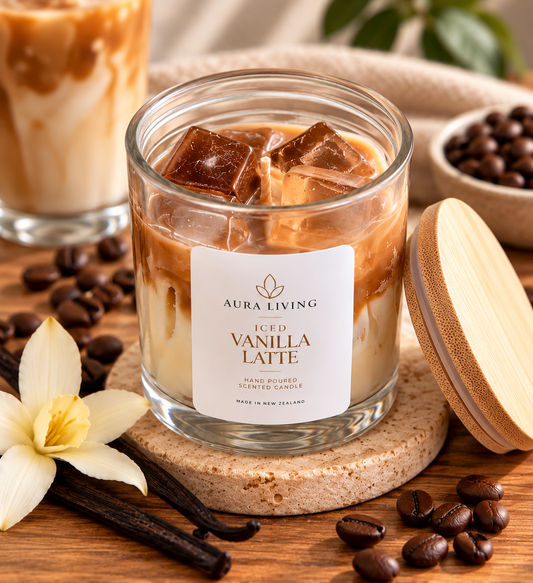 Iced Vanilla Latte Candle