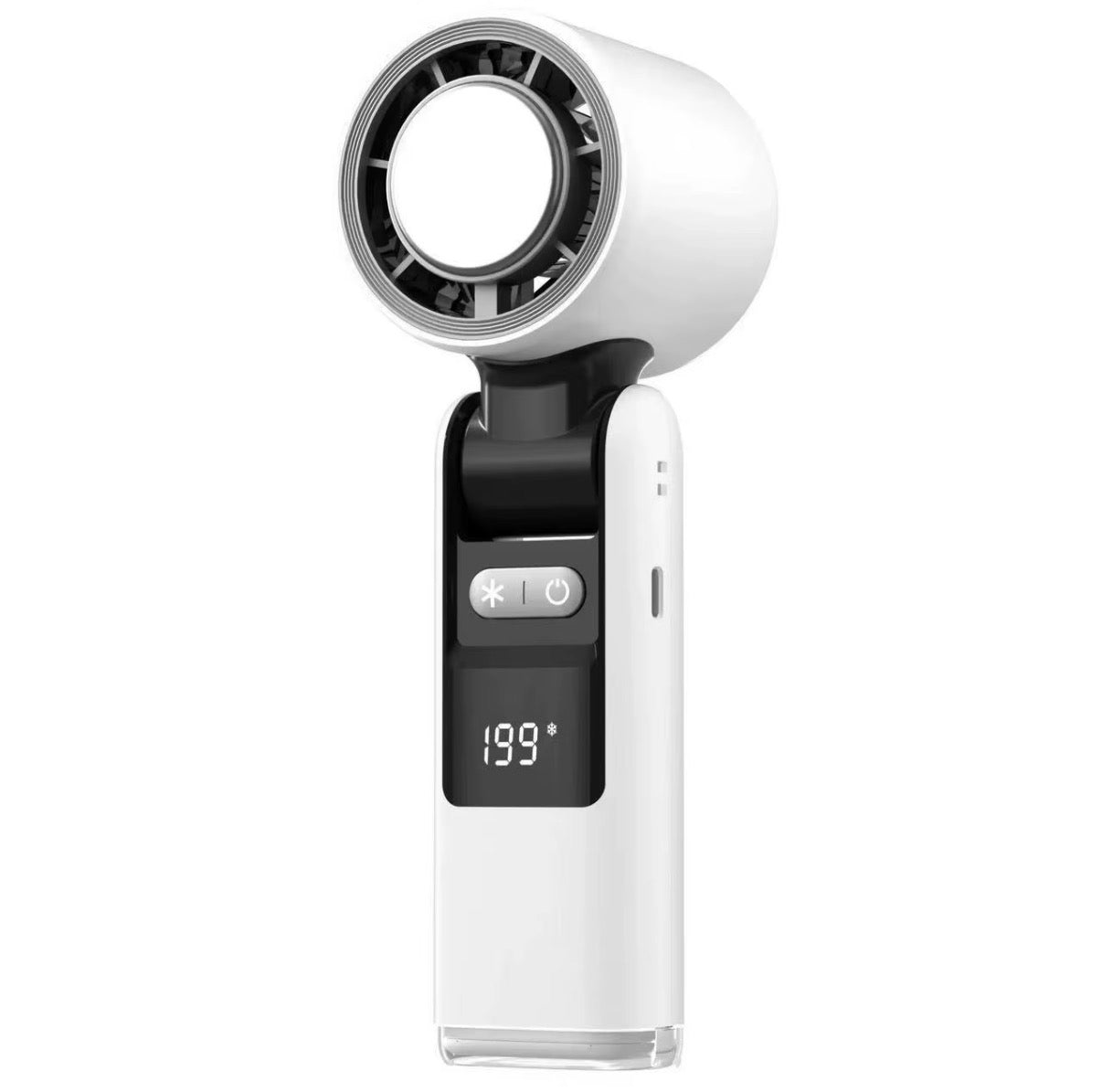 Handheld Cooling Fan - White Colour