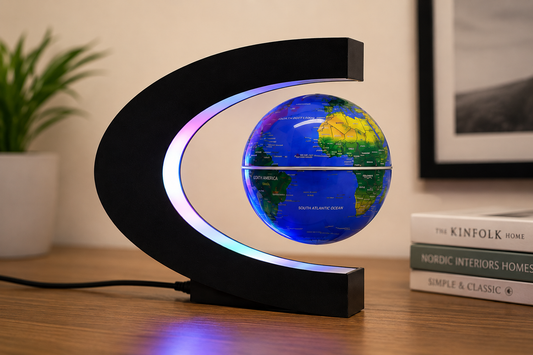 Levitating LED Globe