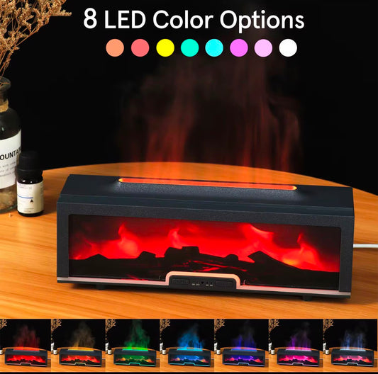 3-in-1 LED Flame Aroma Diffuser & Humidifier