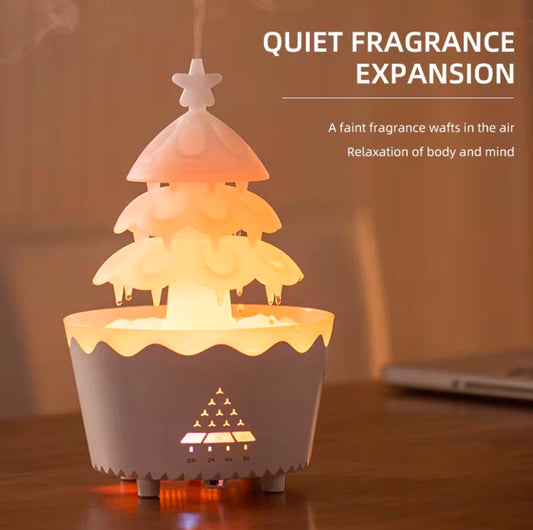 Colorful Gradient Aroma Diffuser & Night Lamp