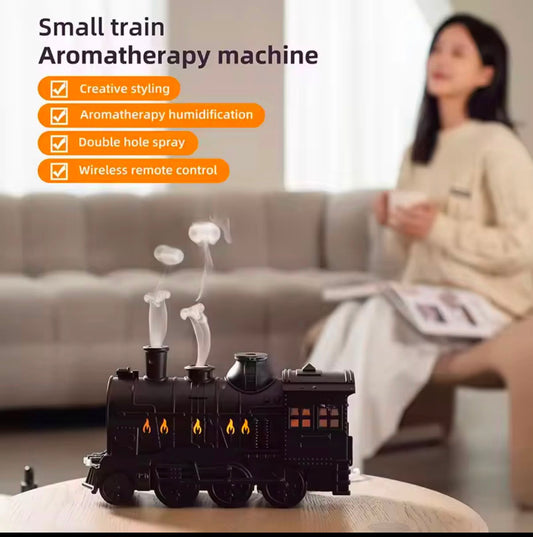 Train-Shaped Aroma Diffuser & LED Night Lamp