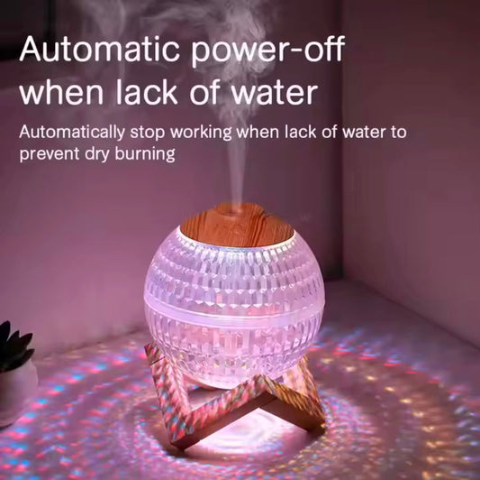 7-Color Crystal Aroma Diffuser & Night Lamp